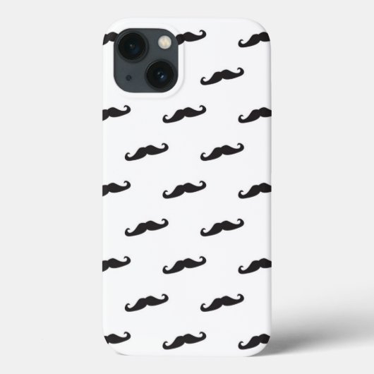 Mustache hipster patroon 2 Case-Mate iPhone case (Achterkant)