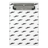 Mustache hipster patroon 2 mini klembord (Voorkant)