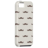 Mustache hipster patroon 3 Case-Mate iPhone case (Back/Rechts)