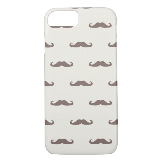 Mustache hipster patroon 3 Case-Mate iPhone case (Achterkant)