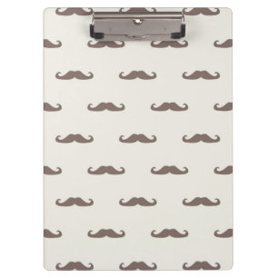 Mustache hipster patroon 3 klembord