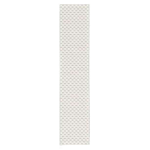 Mustache hipster patroon 3 korte tafelloper