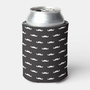 Mustache hipster patroon blikjeskoeler
