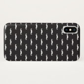 Mustache hipster patroon Case-Mate iPhone case (Achterkant (horizontaal))