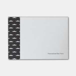 Mustache hipster patroon post-it® notes
