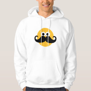 Mustache Hoodie