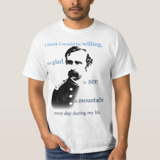 Mustache is goed t-shirt