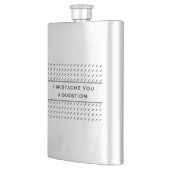 Mustache je een vraag-mod Stripe Flacon (Links)