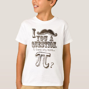 Mustache je een vraag... t-shirt