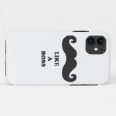 Mustache je iPhone 5 als een BOSS Case-Mate iPhone Case (Achterkant (horizontaal))