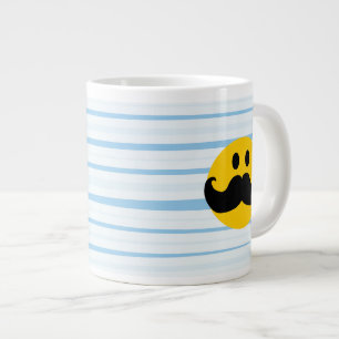 Mustache Jumbo Beker