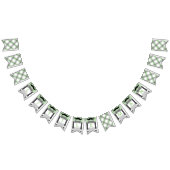 Mustache klein man groen grijs baby boy douche vlaggetjes (Alle)