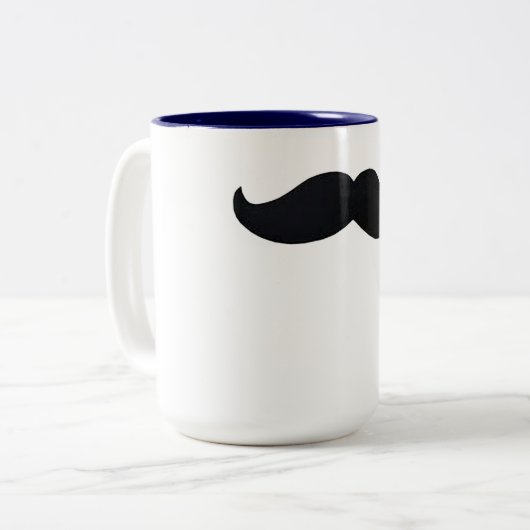 Mustache koffie mok Grappig beste zwarte snor (Voorkant links)
