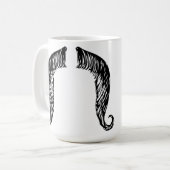 Mustache Koffiemok (Voorkant links)