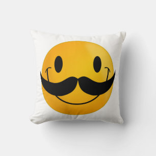 MUSTACHE KUSSEN