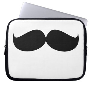 Mustache laptophoes laptop sleeve
