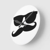 Mustache Man Ronde Klok (Hoek)