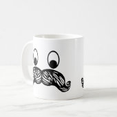 Mustache Mok (Voorkant links)
