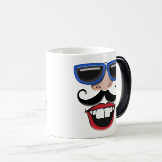 Mustache Mok (Voorkant rechts)