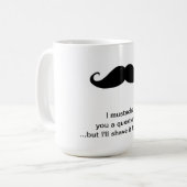 Mustache Mok (Voorkant links)