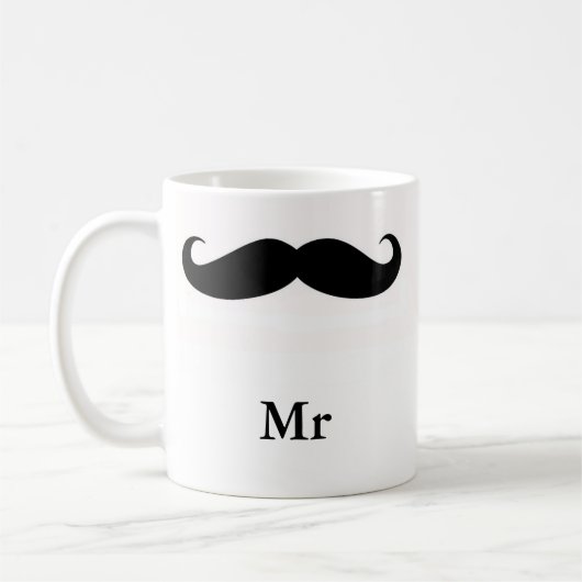 Mustache Mug (Gauche)