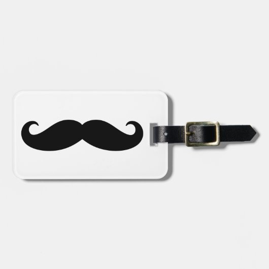 Mustache Mustache, Mustache design Bagagelabel (Voorkant horizontaal)