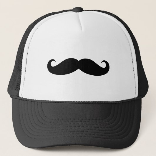Mustache Mustache, Mustache design Trucker Pet (Voorkant)