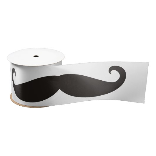 Mustache / Mustache / Schnurrbart + uw ideeën Lint (Spoel)