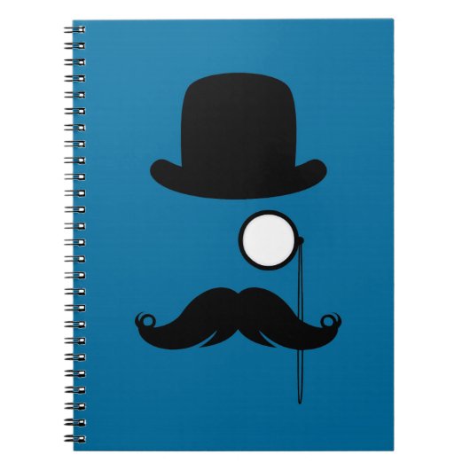 Mustache Mustache Stache Man Notitieboek (Voorkant)