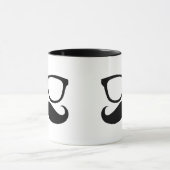 Mustache Nerd Mok (Midden)