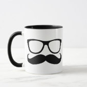 Mustache Nerd Mok (Links)