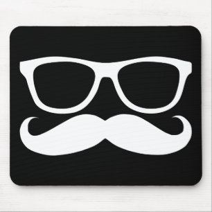 Mustache Nerd Muismat