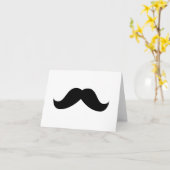 Mustache Note Kaart (Gele Bloem)