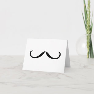 Mustache Note Kaart