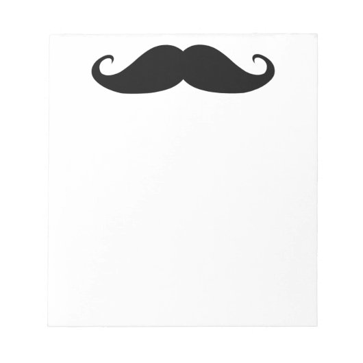 Mustache notitieblok! notitieblok (Voorkant)
