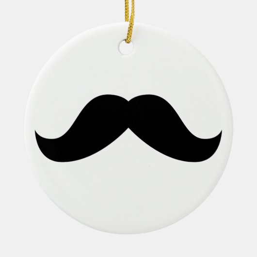 Mustache Ornament (Voorkant)