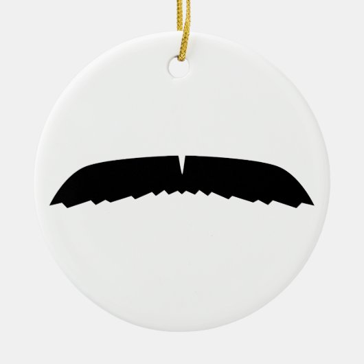 Mustache Ornament (Voorkant)