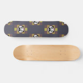 Mustache Panda 3 Skateboard (Horizontaal)