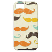Mustache patroon 3 Case-Mate iPhone case (Achterkant)