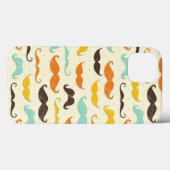 Mustache patroon 3 Case-Mate iPhone case (Achterkant (horizontaal))
