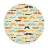 Mustache patroon 3 snijplank (Voorkant)