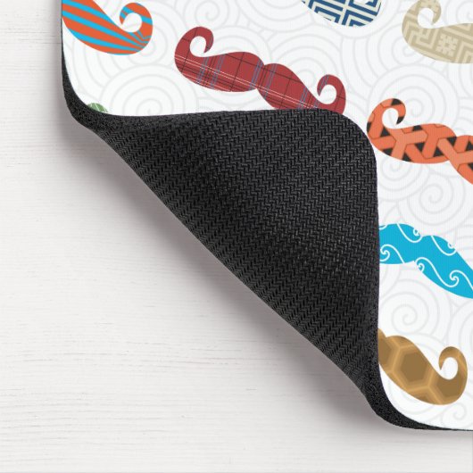Mustache Pattern Muismat (Hoek)