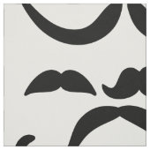 Mustache Pattern Stof (Swatch)