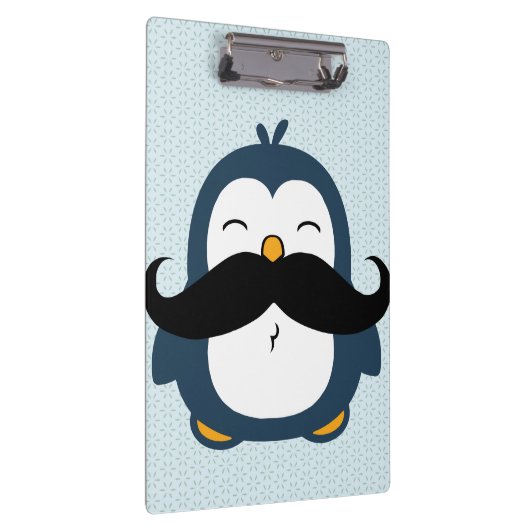 Mustache Penguin Klembord (Rechts)