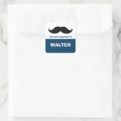 Mustache Plaques, Livre Étiquettes (Sac)
