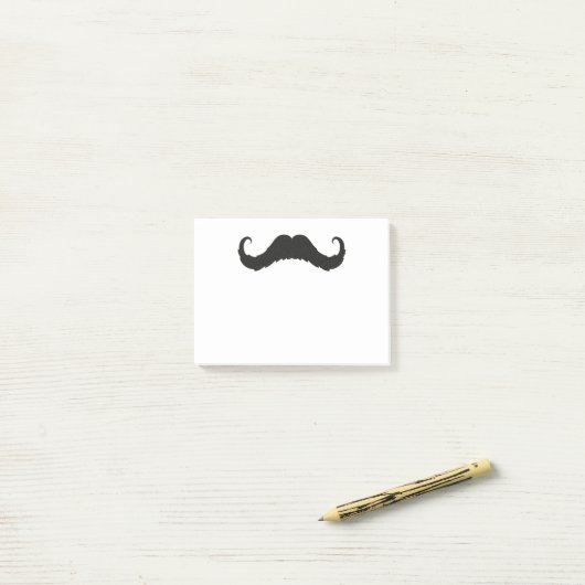 Mustache Post-it Notes (Op bureau)