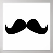 Mustache Poster (Voorkant)