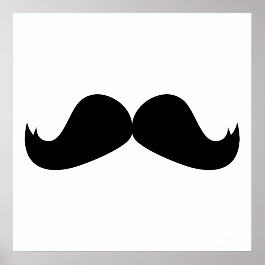 Mustache Poster (Voorkant)
