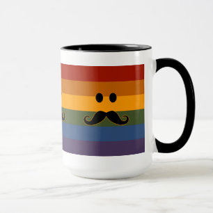Mustache Pride aangepaste mok - kies stijl