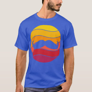 Mustache Retro Style  9 T-shirt